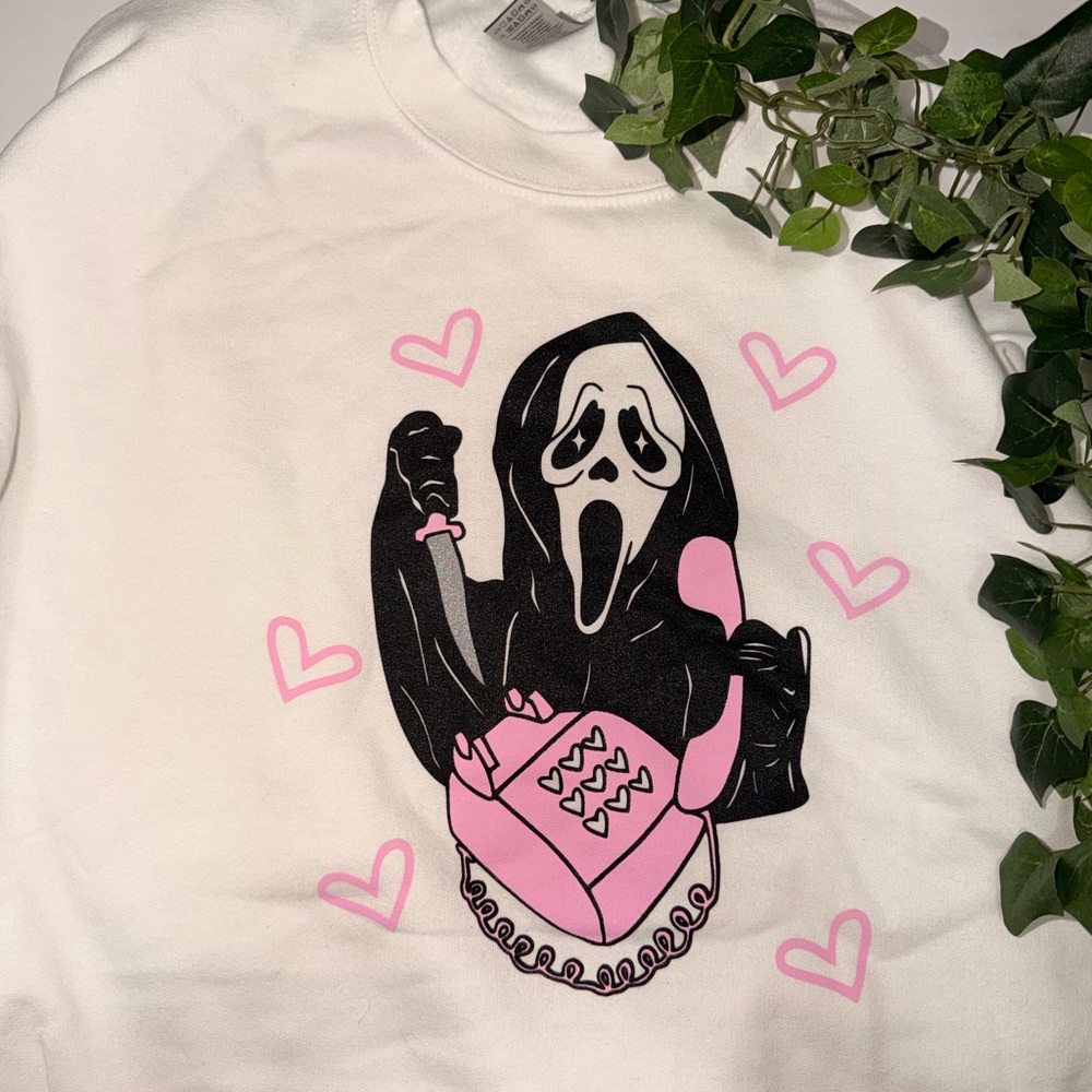 Ghost Face Graphic Crew